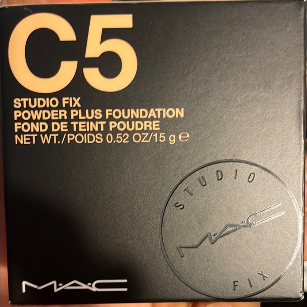 Original MAC Cosmetics Studio Fix Powder Plus Foundation - C5